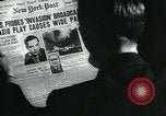 Standbild Zeitung United States USA, 1938, aus Sekunde 9 historischem Filmmaterial Videoclip 65675041915