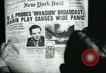 Standbild Zeitung United States USA, 1938, aus Sekunde 25 historischem Filmmaterial Videoclip 65675041915