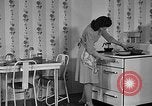 Image of housewife in 1930s United States USA, 1938, second 6 stock footage video 65675041917