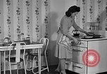 Image of housewife in 1930s United States USA, 1938, second 24 stock footage video 65675041917