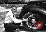 Image of auto tire saver Illinois United States USA, 1938, second 19 stock footage video 65675041919