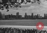 Image of Chicago landmarks and 1950s street scenes Chicago Illinois USA, 1953, second 1 stock footage video 65675041928