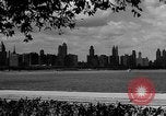 Image of Chicago landmarks and 1950s street scenes Chicago Illinois USA, 1953, second 4 stock footage video 65675041928