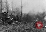 Standbild der Ardennerschlacht Western Front europäischen Theater, 1944, aus Sekunde 58 historischem Filmmaterial Videoclip 65675041938