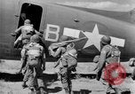 Image of C 47 aircraft with American paratroopers in World War 2 European Theater, 1943, second 15 stock footage video 65675041942