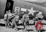 Image of C 47 aircraft with American paratroopers in World War 2 European Theater, 1943, second 18 stock footage video 65675041942