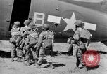 Image of C 47 aircraft with American paratroopers in World War 2 European Theater, 1943, second 19 stock footage video 65675041942