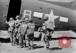 Image of C 47 aircraft with American paratroopers in World War 2 European Theater, 1943, second 21 stock footage video 65675041942