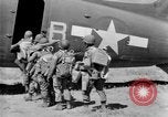 Image of C 47 aircraft with American paratroopers in World War 2 European Theater, 1943, second 22 stock footage video 65675041942