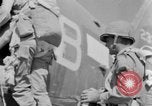 Image of C 47 aircraft with American paratroopers in World War 2 European Theater, 1943, second 53 stock footage video 65675041942