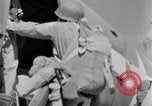 Image of C 47 aircraft with American paratroopers in World War 2 European Theater, 1943, second 54 stock footage video 65675041942