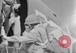 Image of C 47 aircraft with American paratroopers in World War 2 European Theater, 1943, second 57 stock footage video 65675041942