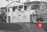 Image of La Cienega Blvd, City Hall, and Hollywood Memorial Park Cemetery Los Angeles California USA, 1950, second 21 stock footage video 65675041957