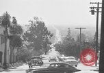 Image of La Cienega Blvd, City Hall, and Hollywood Memorial Park Cemetery Los Angeles California USA, 1950, second 28 stock footage video 65675041957