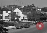 Image of La Cienega Blvd, City Hall, and Hollywood Memorial Park Cemetery Los Angeles California USA, 1950, second 51 stock footage video 65675041957