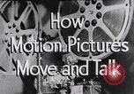 Immagine di In che modo il motion picture proiettori telecamere e audio ottico funziona United States USA, 1939, secondo 14 filmato di repertorio 65675041965