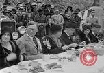 Immagine di Calvin Coolidge alla diga di Coolidge dedizione San Carlos Arizona USA, 1930, secondo 61 filmato di repertorio 65675041966
