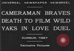 Standbild Yak Schlacht Kumbum Tibet, 1930, aus Sekunde 7 historischem Filmmaterial Videoclip 65675041972