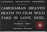 Standbild Yak Schlacht Kumbum Tibet, 1930, aus Sekunde 9 historischem Filmmaterial Videoclip 65675041972