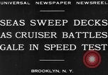Standbild USS Pensacola Brooklyn New York City USA, 1930, aus Sekunde 4 historischem Filmmaterial Videoclip 65675041974