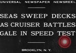 Standbild USS Pensacola Brooklyn New York City USA, 1930, aus Sekunde 7 historischem Filmmaterial Videoclip 65675041974