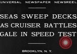 Standbild USS Pensacola Brooklyn New York City USA, 1930, aus Sekunde 8 historischem Filmmaterial Videoclip 65675041974