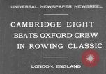 Standbild Rowing Classic London England Vereinigtes Königreich, 1931, aus Sekunde 1 historischem Filmmaterial Videoclip 65675041975