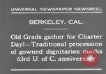 Image of University of California Berkeley California USA, 1931, second 6 stock footage video 65675041978