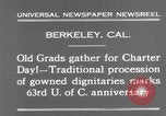Image of University of California Berkeley California USA, 1931, second 8 stock footage video 65675041978