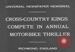 Standbild Motor Bike race Richmond England, 1931, aus Sekunde 7 historischem Filmmaterial Videoclip 65675041981