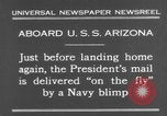 Standbild Präsident Hoover an Bord der USS Arizona United States USA, 1931, aus Sekunde 4 historischem Filmmaterial Videoclip 65675041983