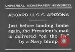 Standbild Präsident Hoover an Bord der USS Arizona United States USA, 1931, aus Sekunde 5 historischem Filmmaterial Videoclip 65675041983