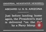 Standbild Präsident Hoover an Bord der USS Arizona United States USA, 1931, aus Sekunde 8 historischem Filmmaterial Videoclip 65675041983