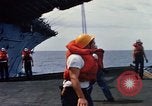 Image of USS Pollux unrep of USS Constellation Gulf of Tonkin Vietnam, 1967, second 36 stock footage video 65675042001