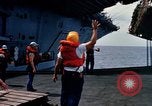 Image of USS Pollux unrep of USS Constellation Gulf of Tonkin Vietnam, 1967, second 42 stock footage video 65675042001