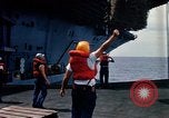 Image of USS Pollux unrep of USS Constellation Gulf of Tonkin Vietnam, 1967, second 43 stock footage video 65675042001