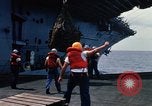 Image of USS Pollux unrep of USS Constellation Gulf of Tonkin Vietnam, 1967, second 45 stock footage video 65675042001