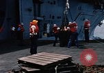 Image of USS Pollux unrep of USS Constellation Gulf of Tonkin Vietnam, 1967, second 55 stock footage video 65675042001