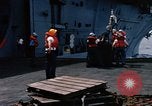 Image of USS Pollux unrep of USS Constellation Gulf of Tonkin Vietnam, 1967, second 56 stock footage video 65675042001