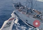 Image of USS Pollux and USS Constellation Gulf of Tonkin Vietnam, 1967, second 16 stock footage video 65675042002