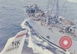 Image of USS Pollux and USS Constellation Gulf of Tonkin Vietnam, 1967, second 23 stock footage video 65675042002