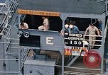Image of USS Pollux and USS Constellation Gulf of Tonkin Vietnam, 1967, second 24 stock footage video 65675042002