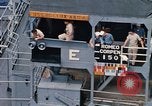 Image of USS Pollux and USS Constellation Gulf of Tonkin Vietnam, 1967, second 28 stock footage video 65675042002