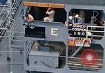 Image of USS Pollux and USS Constellation Gulf of Tonkin Vietnam, 1967, second 31 stock footage video 65675042002