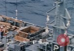 Image of USS Pollux and USS Constellation Gulf of Tonkin Vietnam, 1967, second 32 stock footage video 65675042002