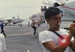 Image of Unrep of USS Constellation Gulf of Tonkin Vietnam, 1967, second 45 stock footage video 65675042003