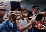 Image of Unrep of USS Constellation Gulf of Tonkin Vietnam, 1967, second 49 stock footage video 65675042003