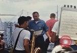 Image of Unrep of USS Constellation Gulf of Tonkin Vietnam, 1967, second 58 stock footage video 65675042003
