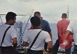 Image of Unrep of USS Constellation Gulf of Tonkin Vietnam, 1967, second 62 stock footage video 65675042003
