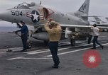 Standbild USS Constellation Golf von Tonkin Vietnam, 1967, aus Sekunde 61 historischem Filmmaterial Videoclip 65675042011